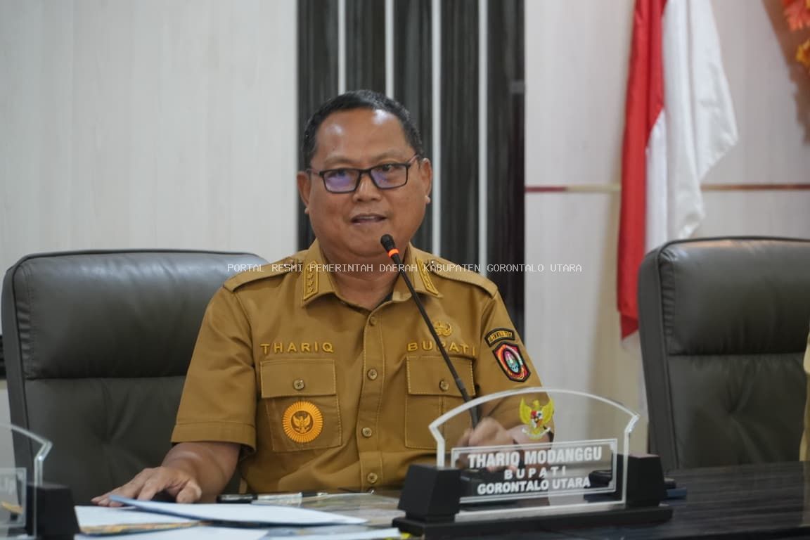Akselerasi Program Strategis: Bupati Thariq Modanggu Pimpin Rapat Kerja Pimpinan Evaluasi Sembilan Agenda Krusial