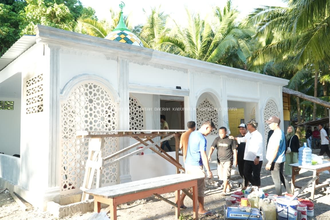 Hanya di Gorut: Masjid Wisata Pulau Dionumo, Satu-satunya di Indonesia Siap Diresmikan pada Festival Dionumo 2026
