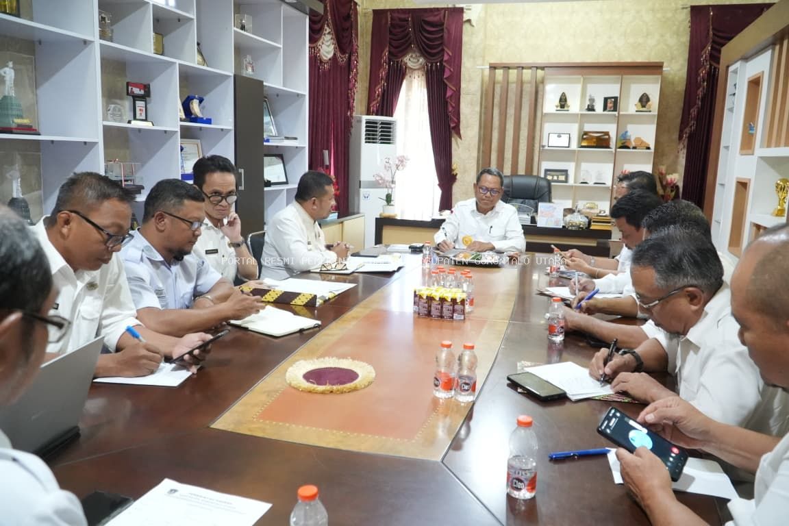 Genjot PAD, Bupati Thariq Modanggu Tekankan 5 Agenda Aksi Tim BERPADU Gorontalo Utara
