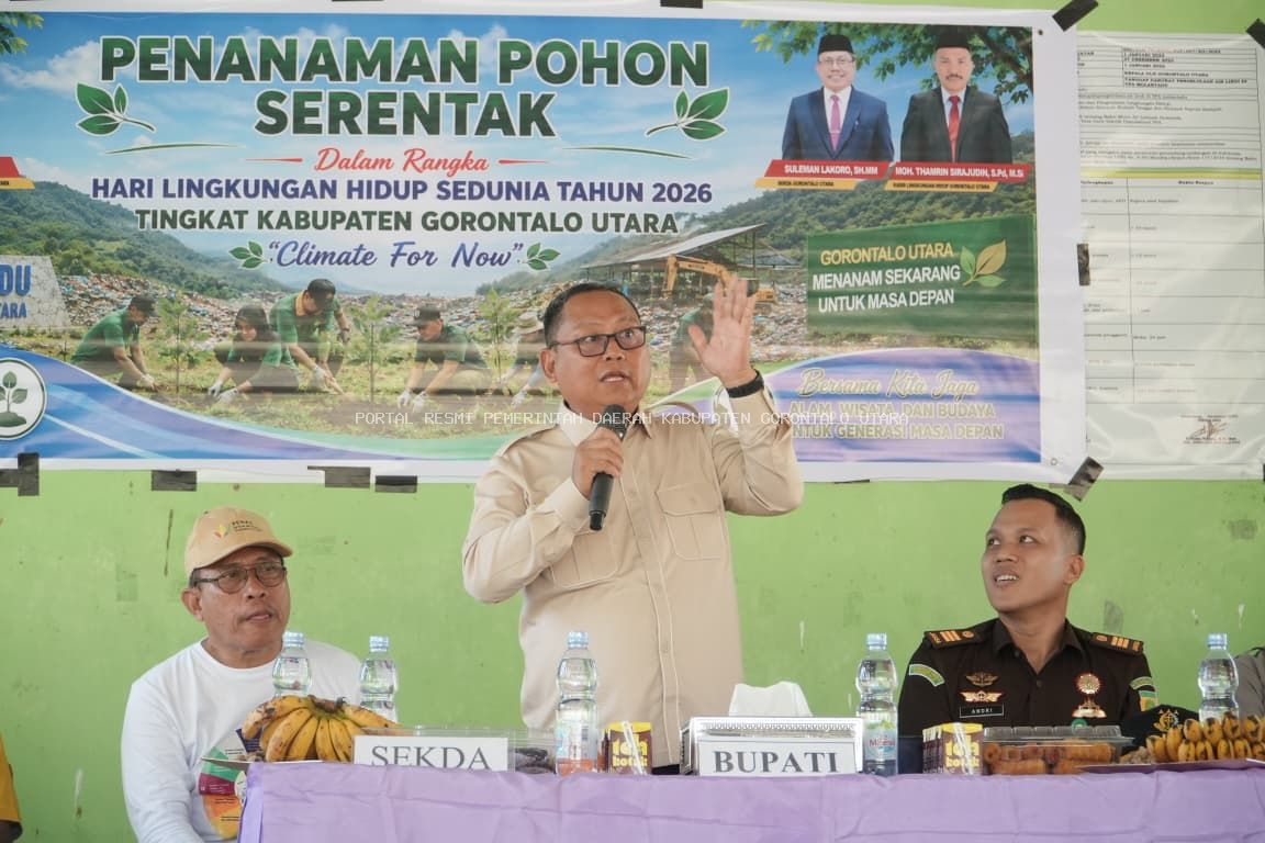 Bupati Thariq Modanggu Apresiasi OPD Peduli Lingkungan Melalui Lomba Kebersihan Hari Lingkungan Hidup Sedunia