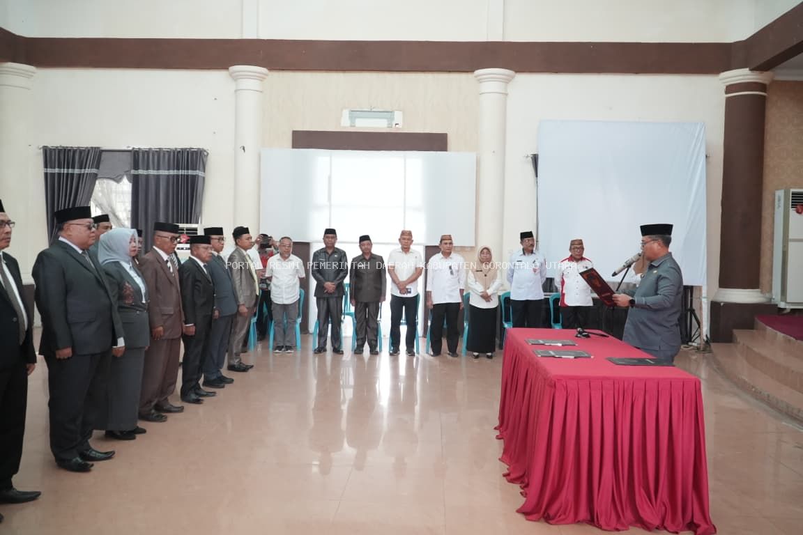 Bupati Thariq Modanggu Lantik Pejabat Tinggi Pratama, Tekankan Integritas, Kolaborasi, dan Percepatan Kinerja Pemerintah Daerah