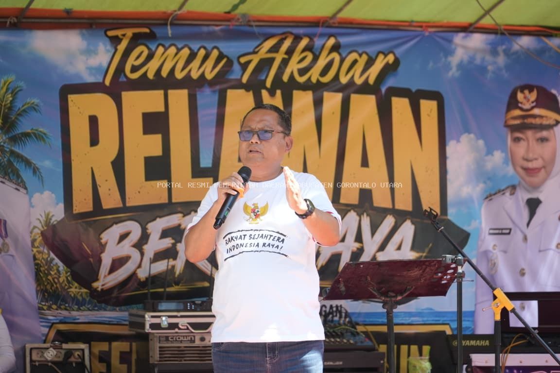 Bupati Thariq Modanggu Ajak Relawan Perkuat Soliditas pada Refleksi Satu Tahun Pemerintahan BERCAHAYA