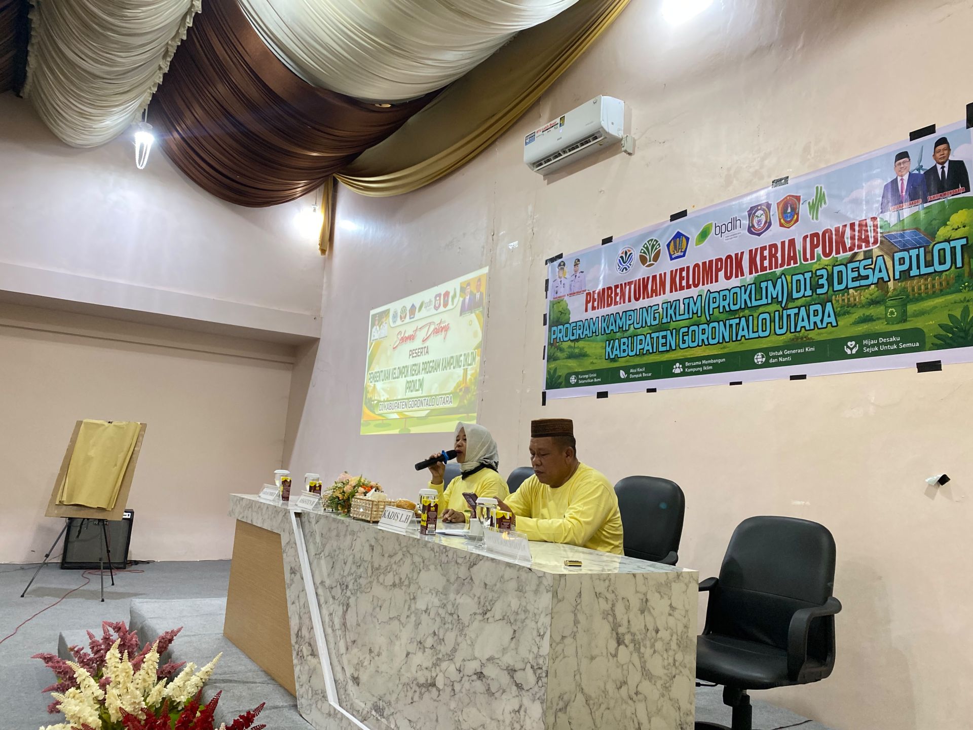 Asisten Perekonomian dan Pembangunan Buka Pembentukan Pokja ProKlim, Dorong Desa Tangguh Hadapi Perubahan Iklim