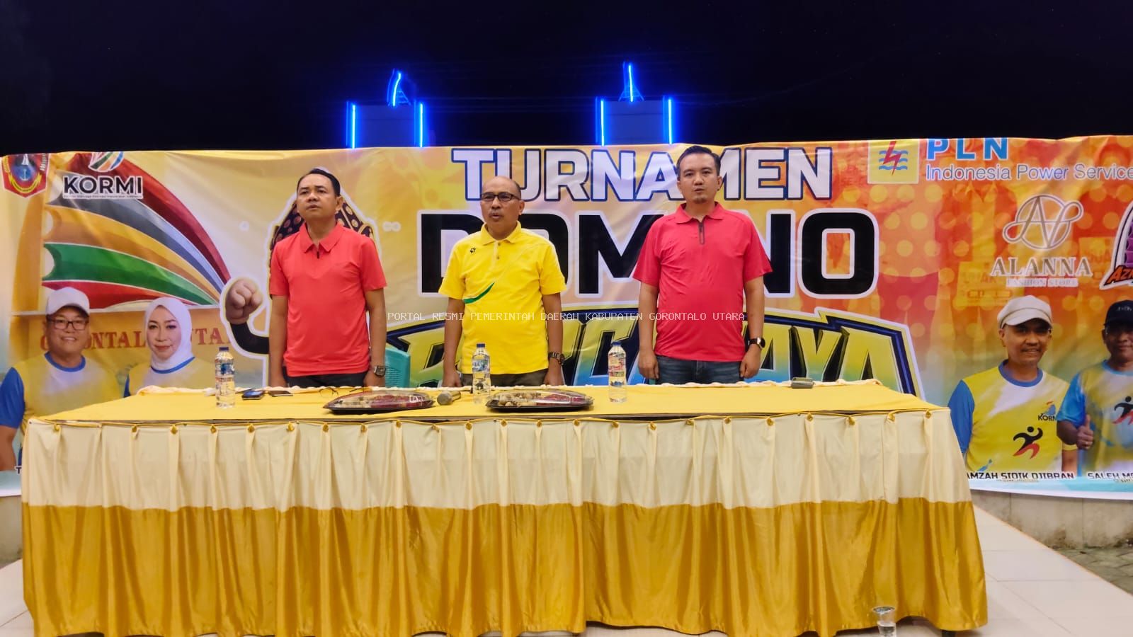 Mewakili Bupati, Asisten Irwan A. Usman Tutup Turnamen Domino Bercahaya Cup III, Pemkab Gorontalo Utara Dukung Pelestarian Olahraga Tradisional