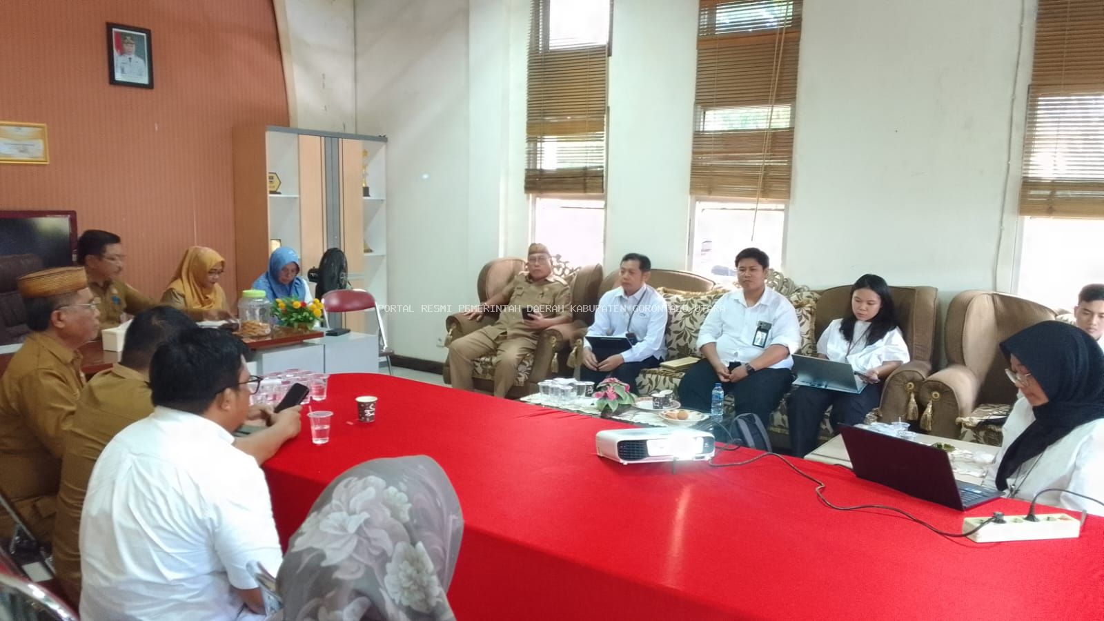 Sekda Gorontalo Utara Terima Entry Meeting BPKP Perwakilan Gorontalo, Untuk Evaluasi Sektor Ketahanan Pangan Triwulan III Tahun 2026