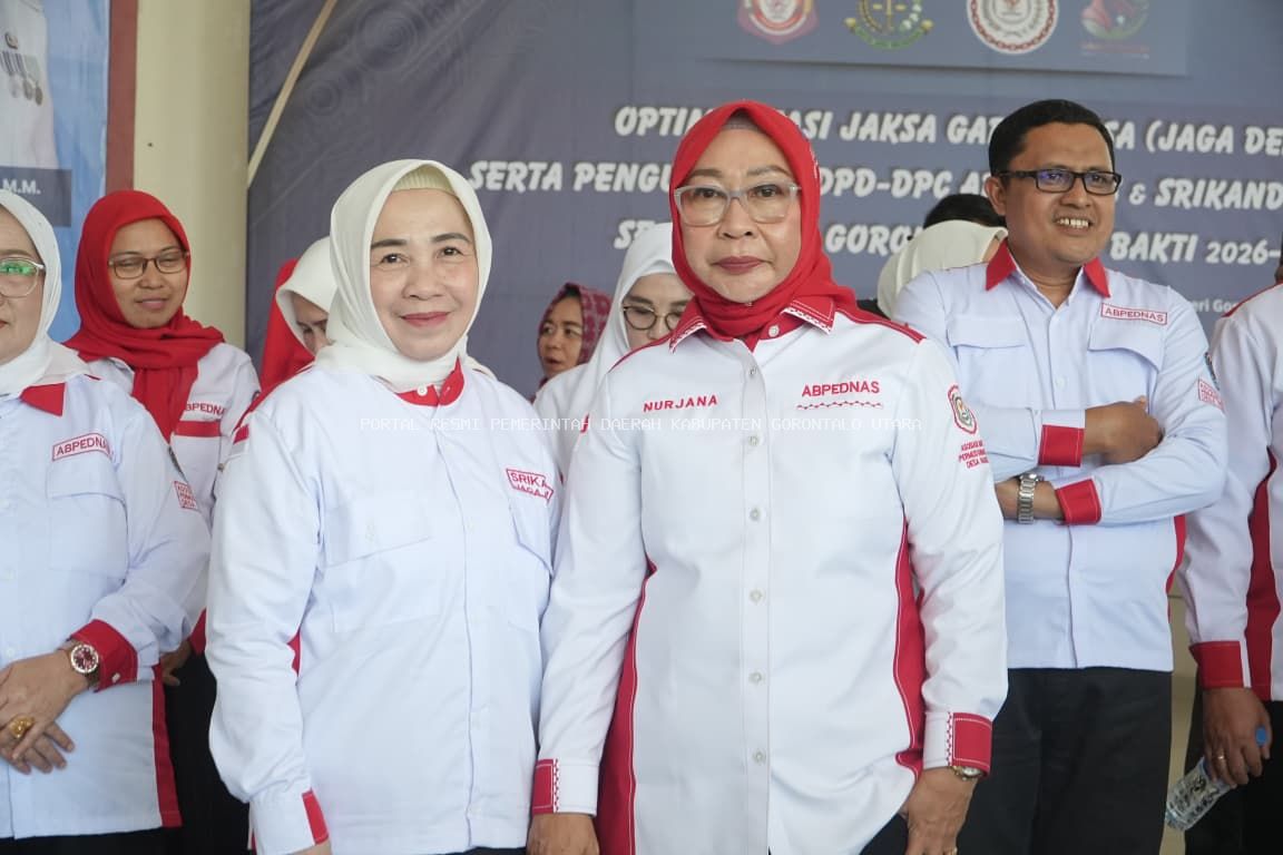 WABUP NURJANAH HASAN YUSUF DIKUKUHKAN SEBAGAI KETUA DPC ABPENDNAS GORONTALO UTARA