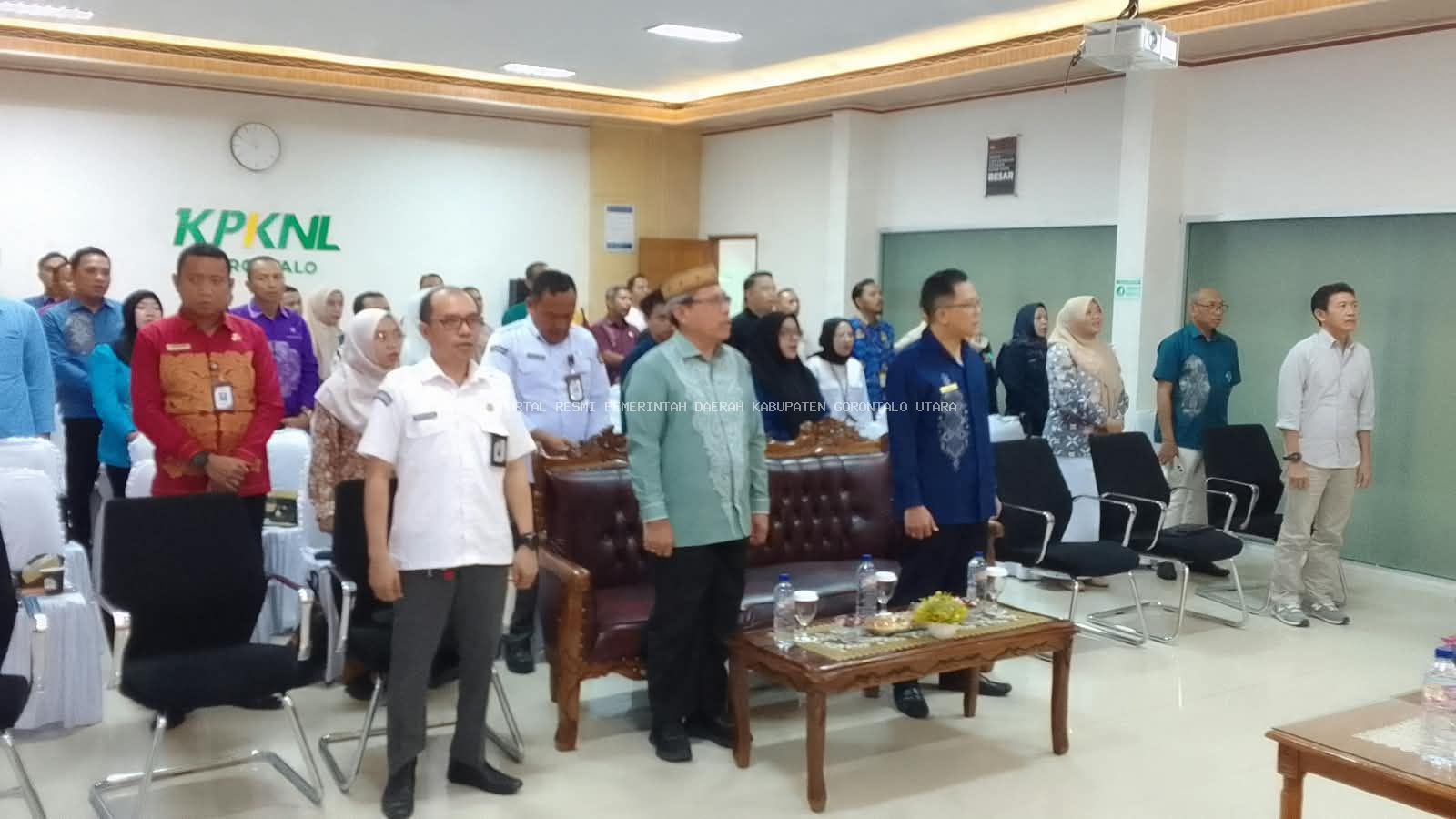 SEKDA GORUT, SULEMAN LAOKORO HADIRI DIALOG OPTIMALISASI PENGELOLAAN KEKAYAAN NEGARA DAN DAERAH DI KPKNL GORONTALO