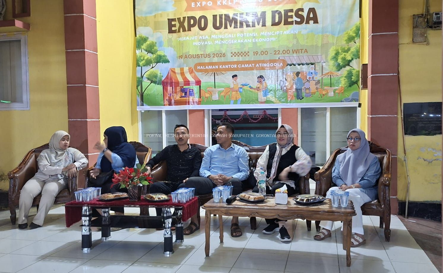 EXPO PRODUK KKLP UNISAN GORUT, THAMRIN SIRAJUDDIN DORONG LITERASI MELAHIRKAN KREATIVITAS DAN KEMANDIRIAN UMKM