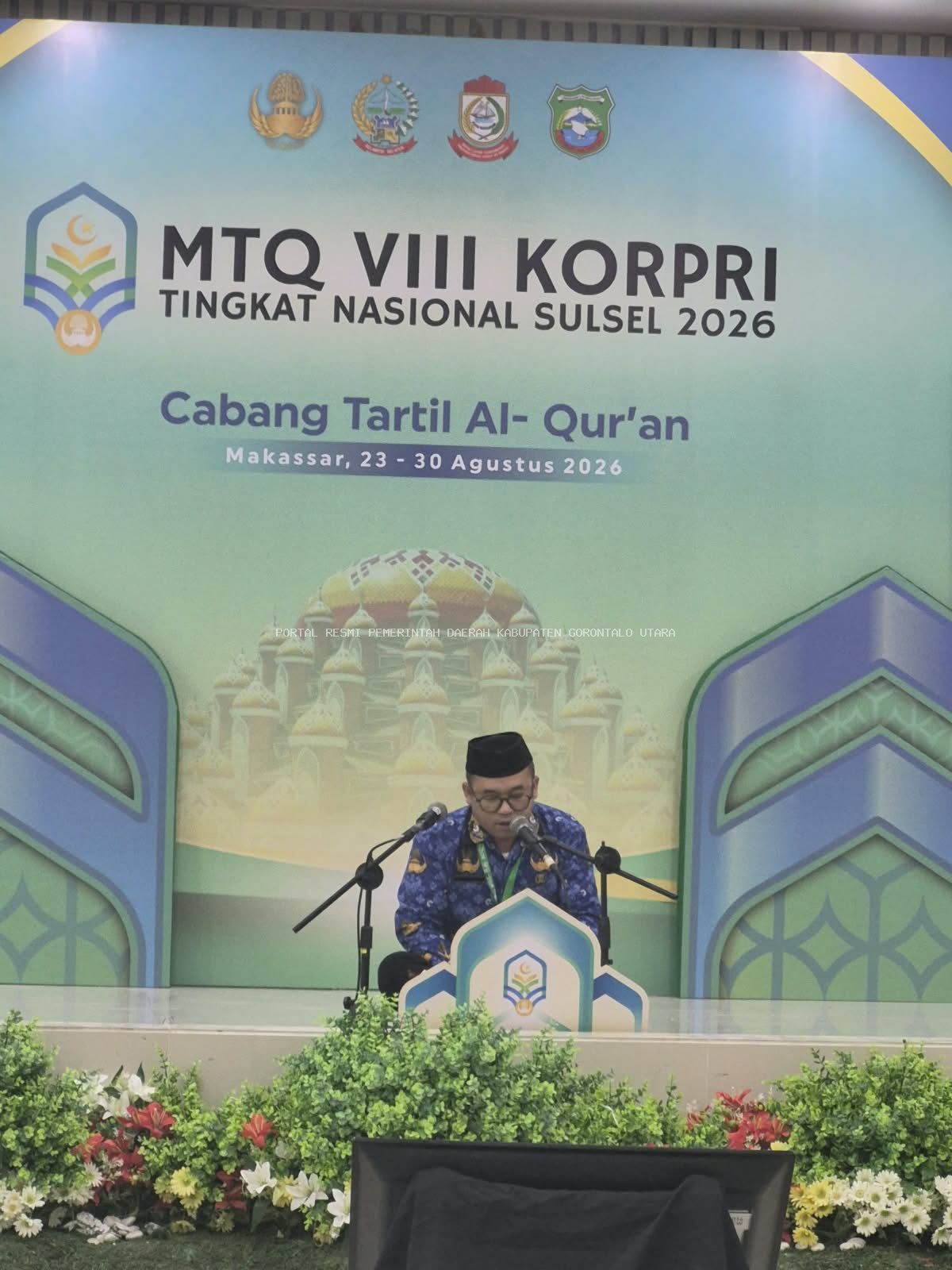 ASN GORONTALO UTARA WAKILI PROVINSI GORONTALO PADA MTQ VIII KORPRI TINGKAT NASIONAL 2026