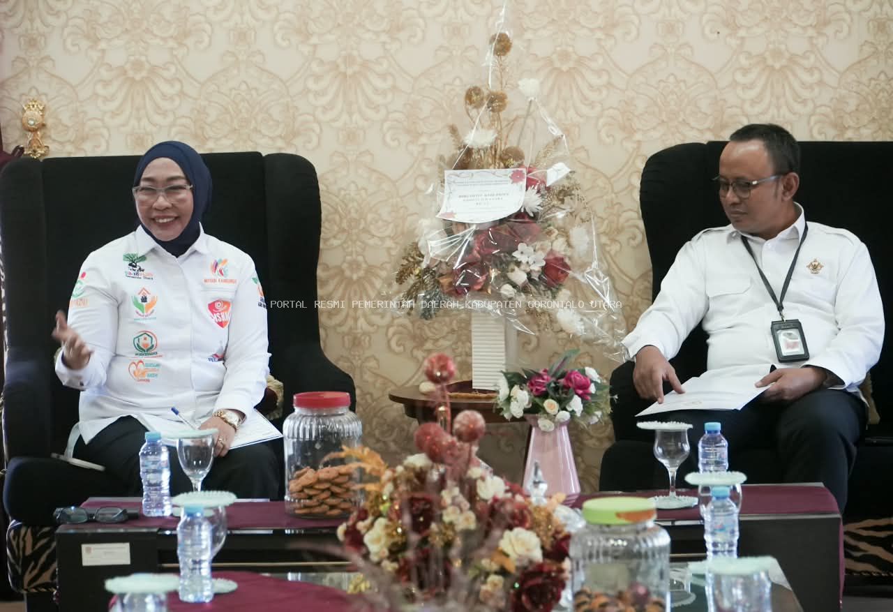 Wabup Gorontalo Utara Terima Tim BPK RI, Pemeriksaan Kinerja Pengelolaan Dana Pendidikan 