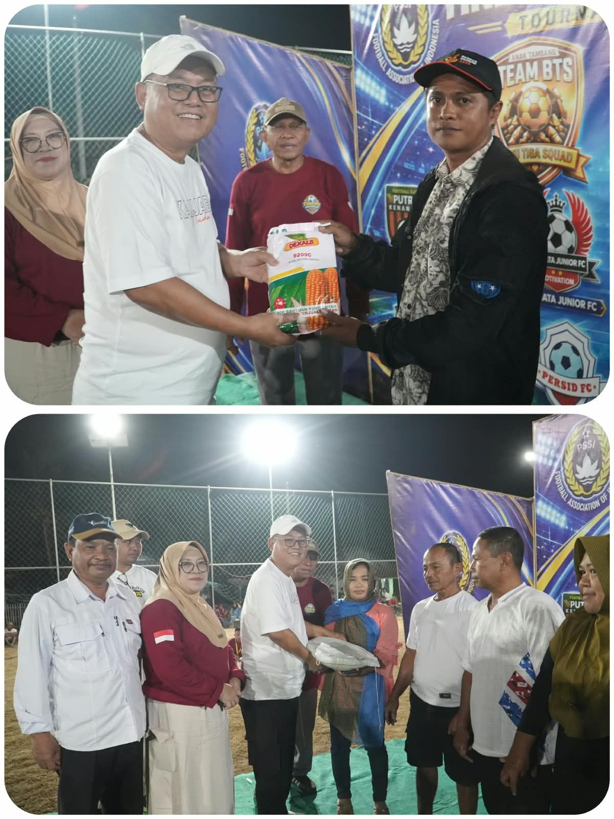 Bupati Thariq Modanggu Serahkan Bantuan Bibit Jagung dan Beras kepada Warga Sumalata Timur