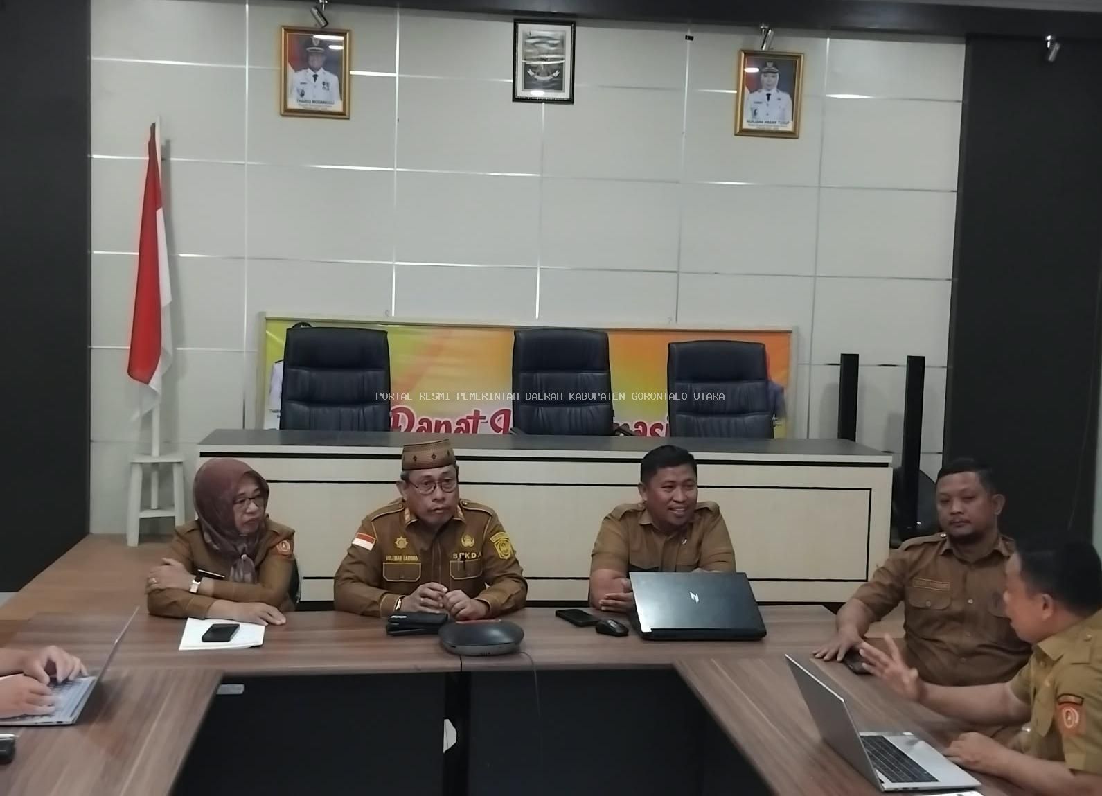 Sekda Gorut Pimpin Pra Penginputan Laporan Kinerja Kepala Daerah dan Wakil Kepala Daerah dalam Pelaksanaan ProSN Semester I 2026