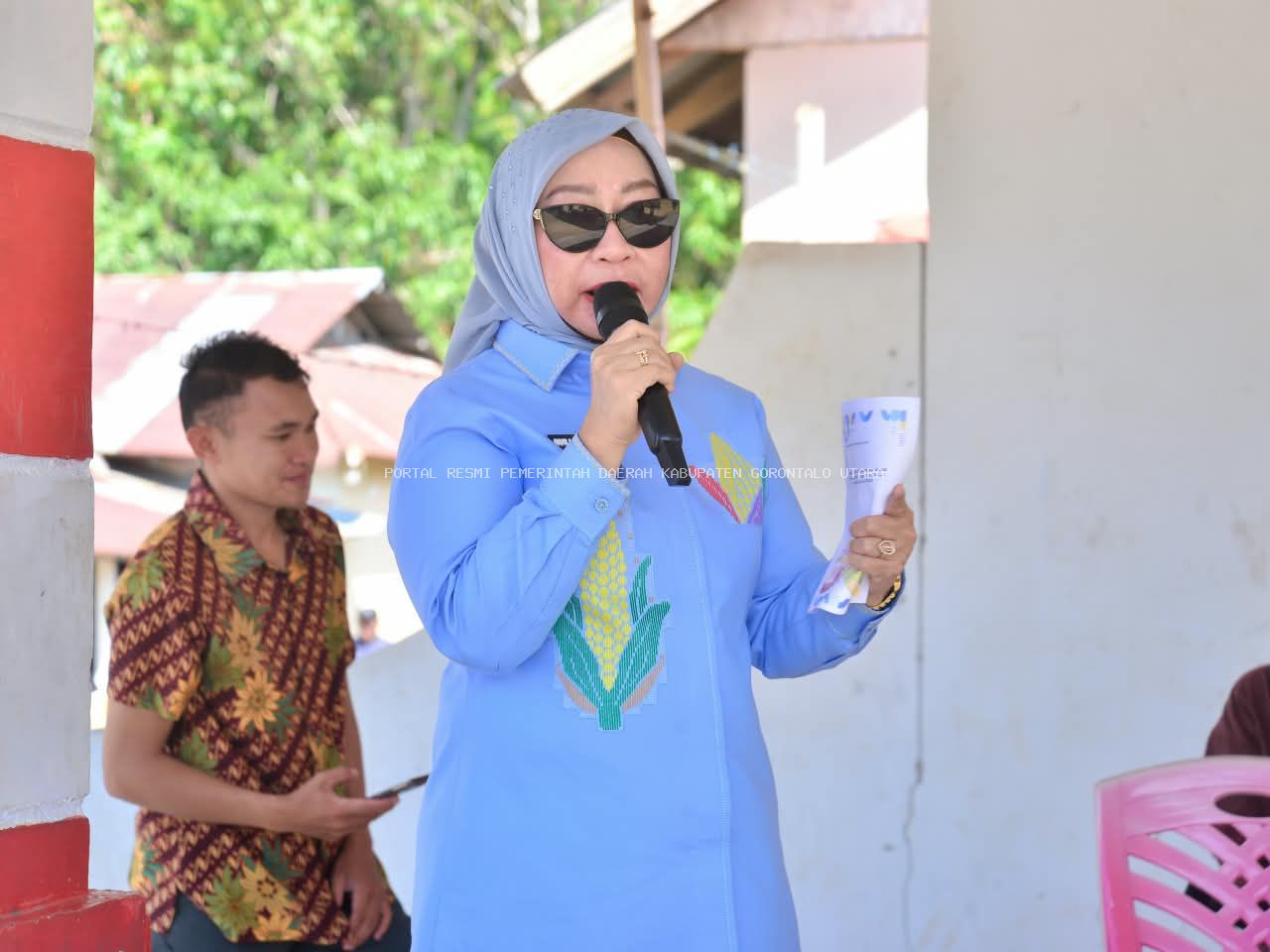 Wabup Nurjanah Hasan Yusuf, Hadiri Gerakan Pangan Murah di Desa Tolongio, Tekan Harga, Jaga Daya Beli.