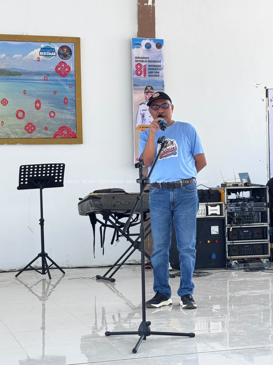 Asisten I  Gorontalo Utara, Irwan A. Usman Hadiri Zumba Bersinar, Sinergi Bnn-Pemda Gorut Makin Kuat: Perangi Narkoba, Dukung GAM Menuju G-30 PB