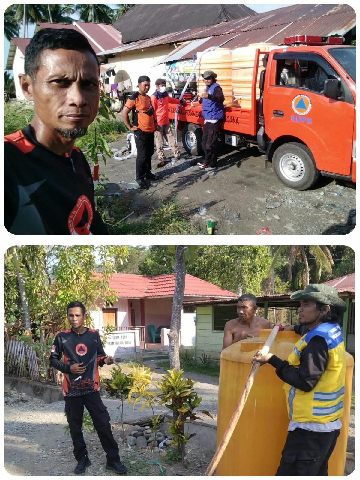 Kemarau Ekstrem Bikin Desa Surplus Air Ikut Krisis, BPBD Gorut Salurkan 11 Ribu Liter ke Desa Wubudu Kecamatan Sumalata Timur