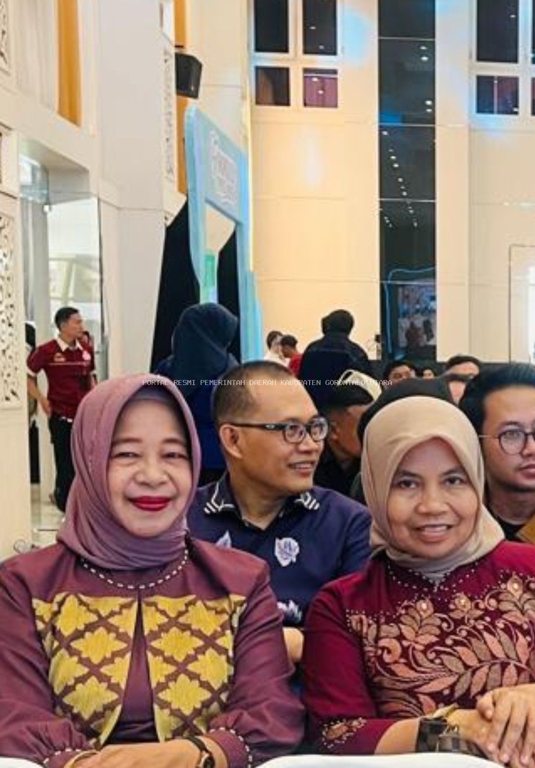 Asisten II Setda Kabupaten Gorontalo Utara, Osna Haluti Menghadiri Opening Ceremony Harfest 2026 