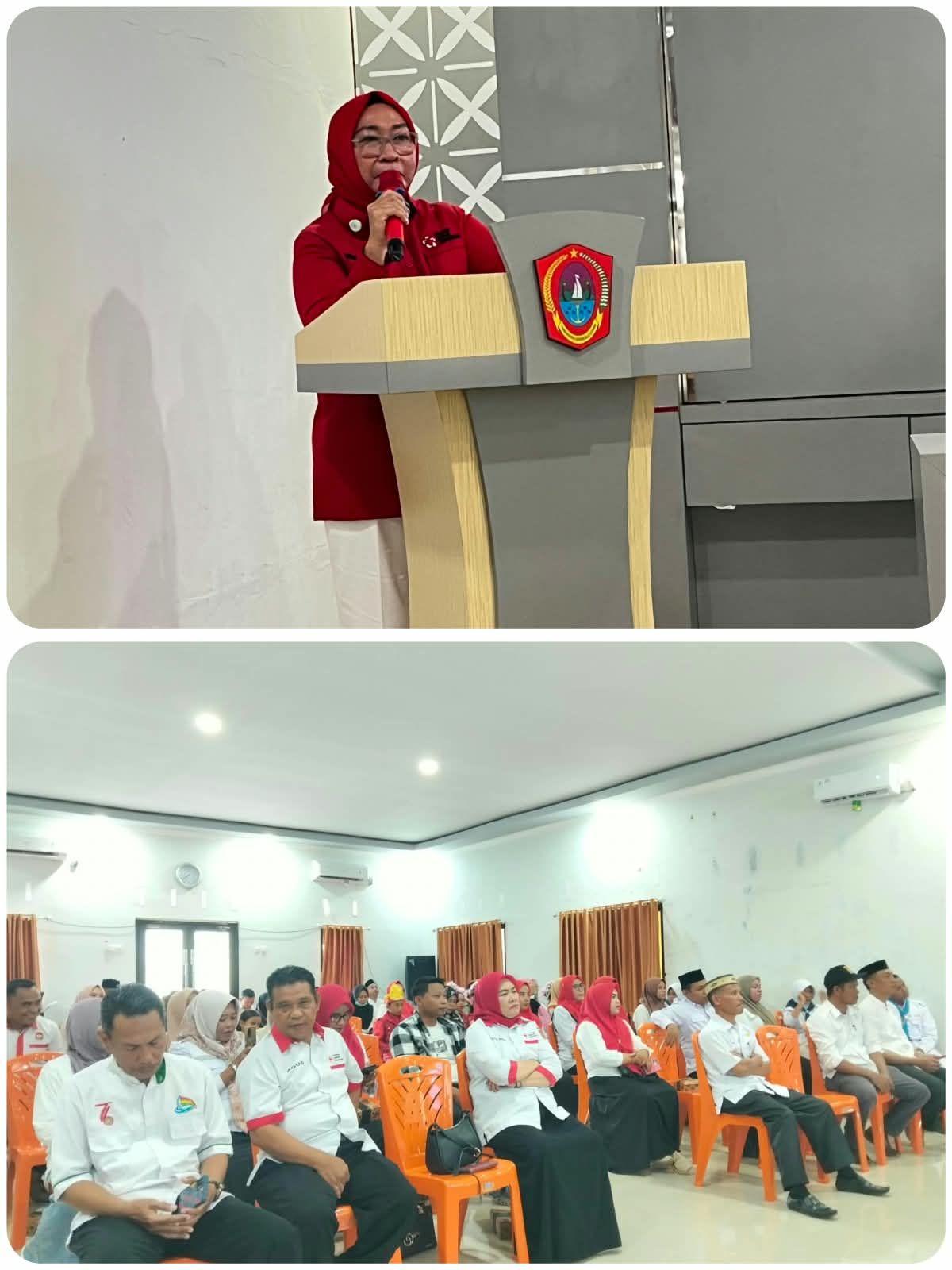 Wabup Nurjanah Hasan Yusuf Buka Muscam III PMI Anggrek, Tegaskan PMI Harus Hadir Untuk Kemanusiaan