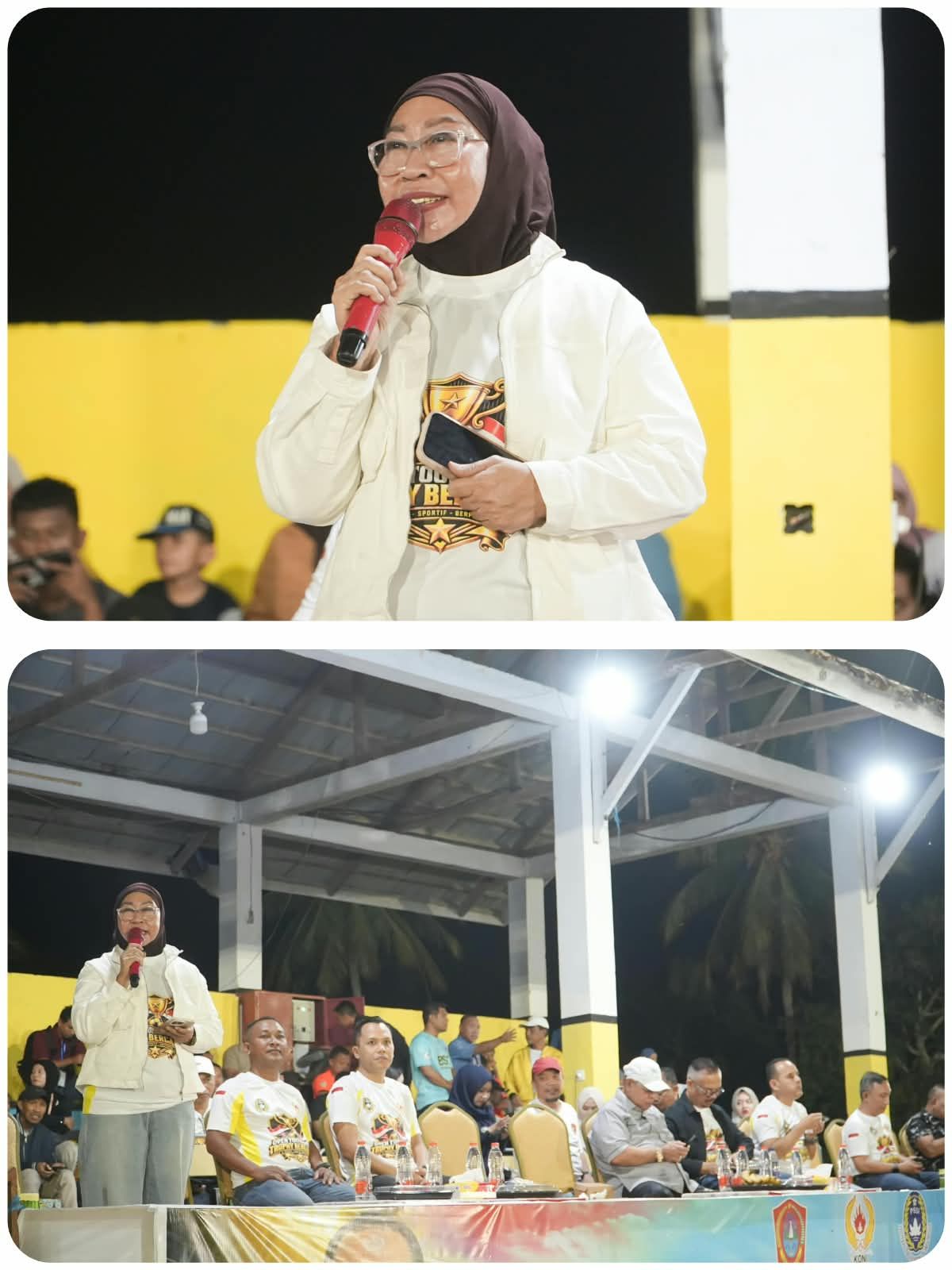 Wabup Nurjanah Buka Bercahaya Cup I Gorontalo Utara : Jaga Ketertiban dan Sportivitas 
