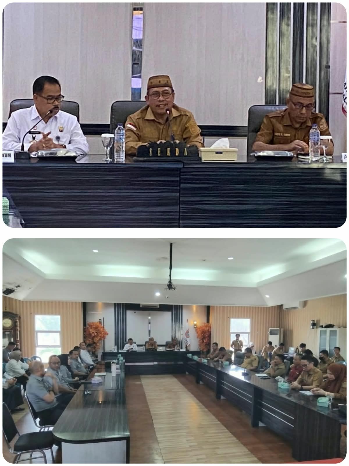 Pemkab Gorut dan Kanwil Kemenkum Gorontalo Perkuat Sinergi Harmonisasi Produk Hukum Daerah