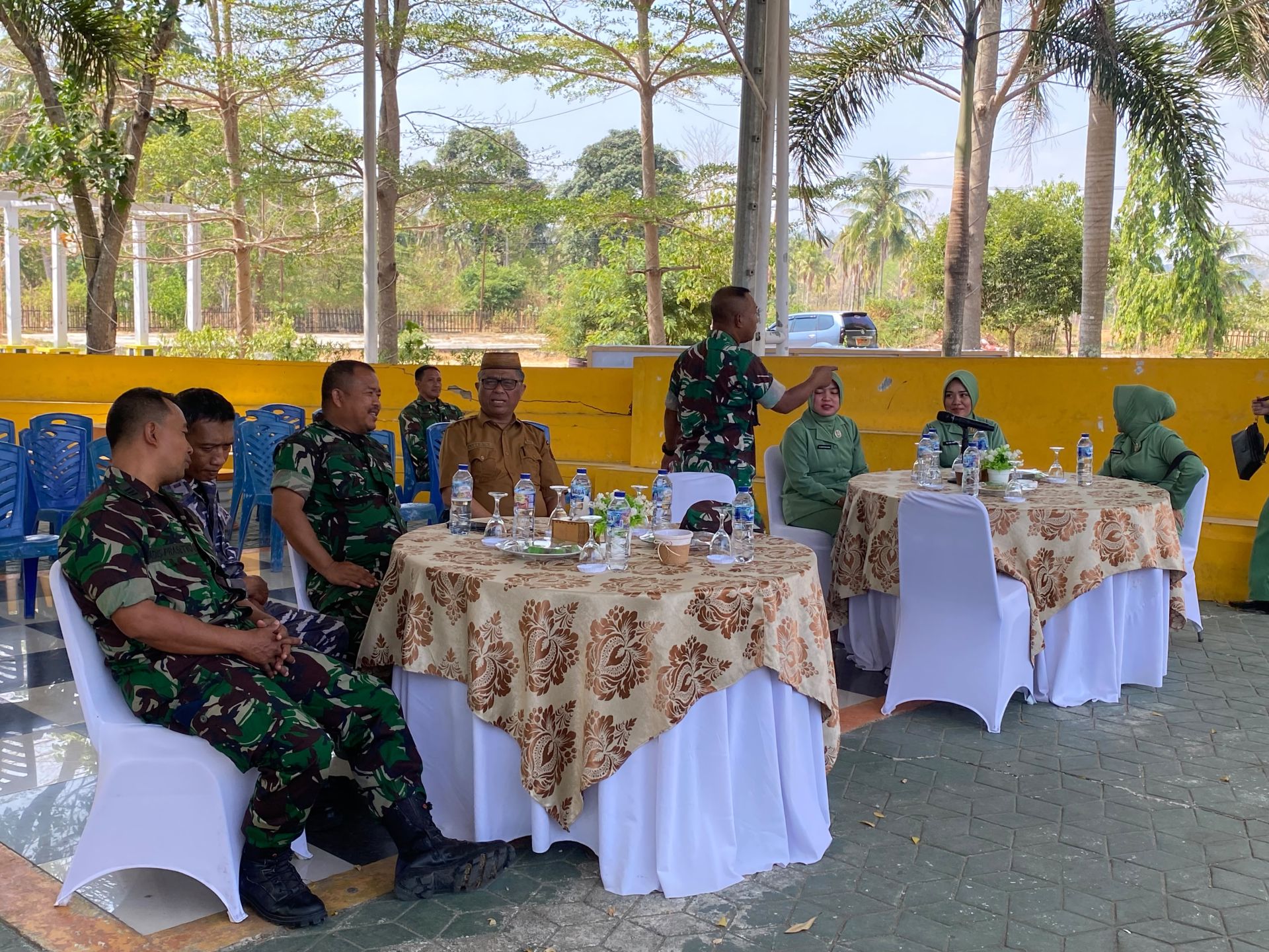 Jelang HUT ke-81 TNI, Kodim 1314 Gorontalo Utara Gelar Gerakan Pangan Murah