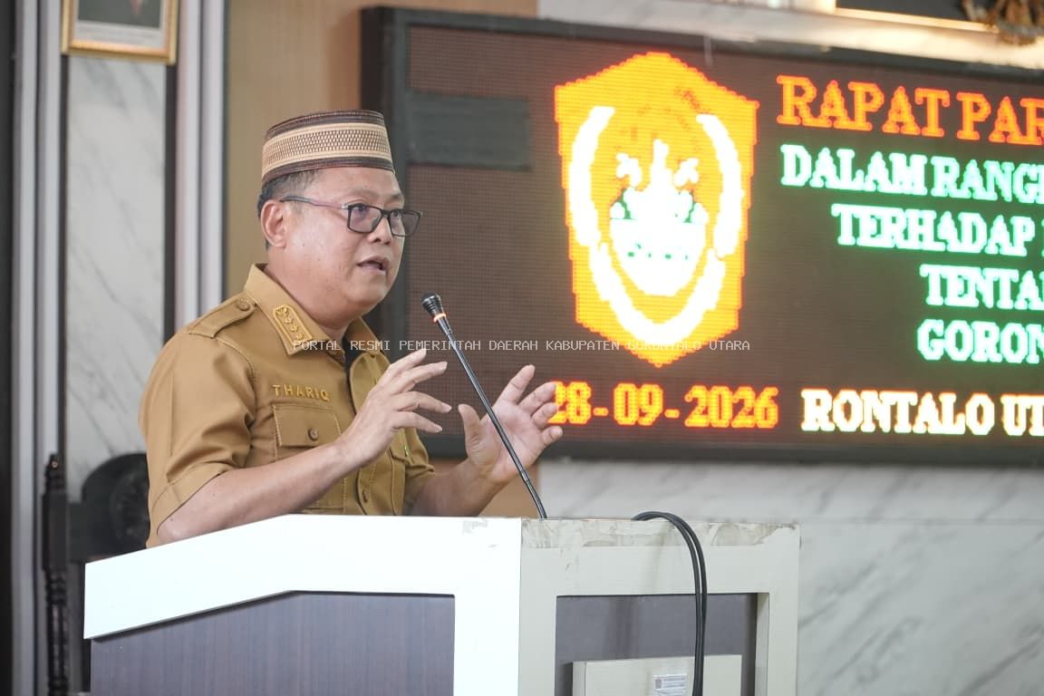 Bupati Thariq Sampaikan RAPBD 2027 Gorontalo Utara: Fokus Perkuat Ekonomi, Layanan Dasar, Kemandirian Fiskal serta Berdampak Nyata bagi Masyarakat