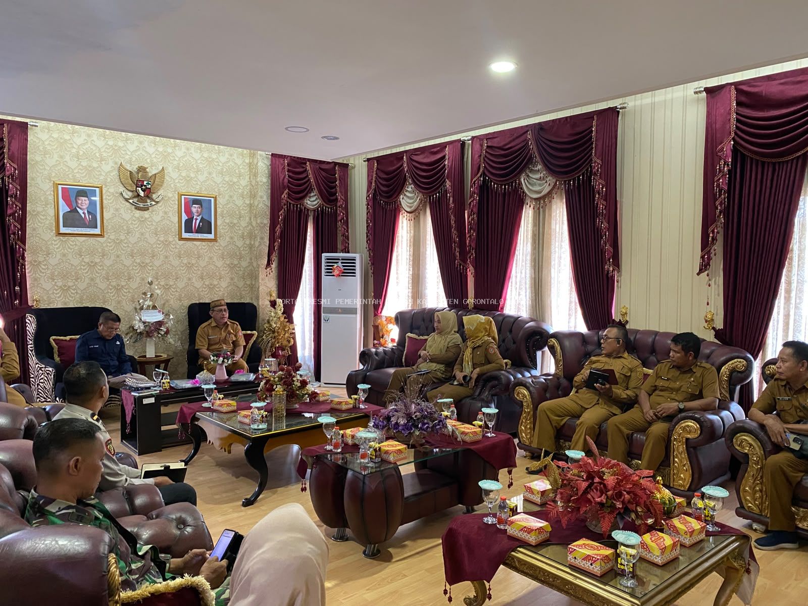 Sekda Suleman Lakoro Pimpin Rapat Persiapan Upacara Hari Kesaktian Pancasila 2026 di Gorontalo Utara
