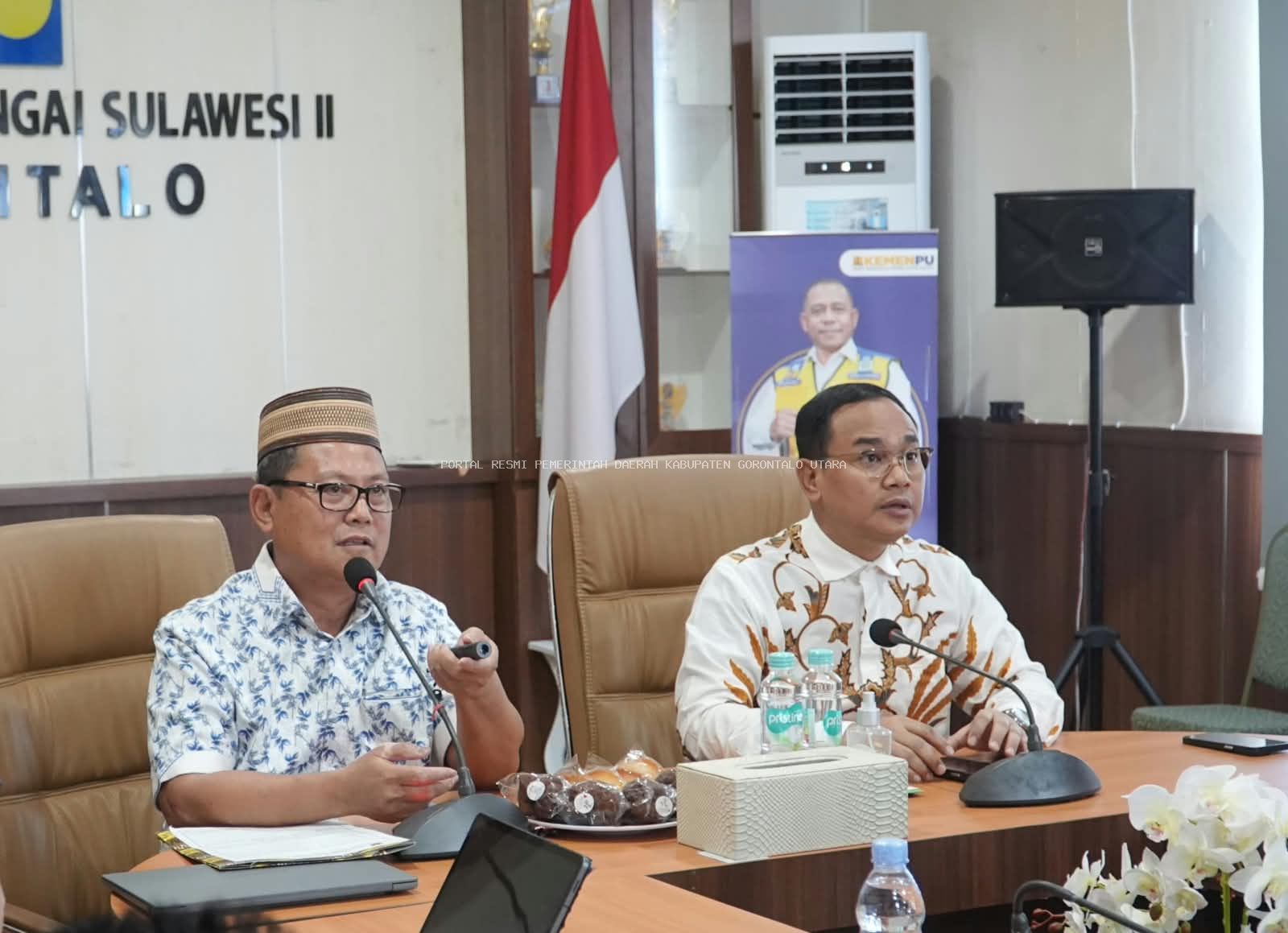 Bupati Thariq Modanggu Audensi dengan Kepala BWS Sulawesi II Tawarkan Konsep Embung MAS Multifungsi Andalan Masyarakat