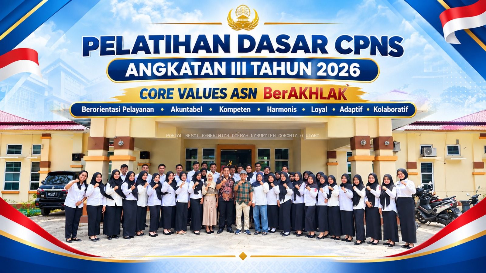 41 CPNS Gorontalo Utara Mulai Digembleng Nilai BerAKHLAK, Latsar Angkatan III Masuki Hari Keempat Jalani Pembelajaran MOOC Secara Daring