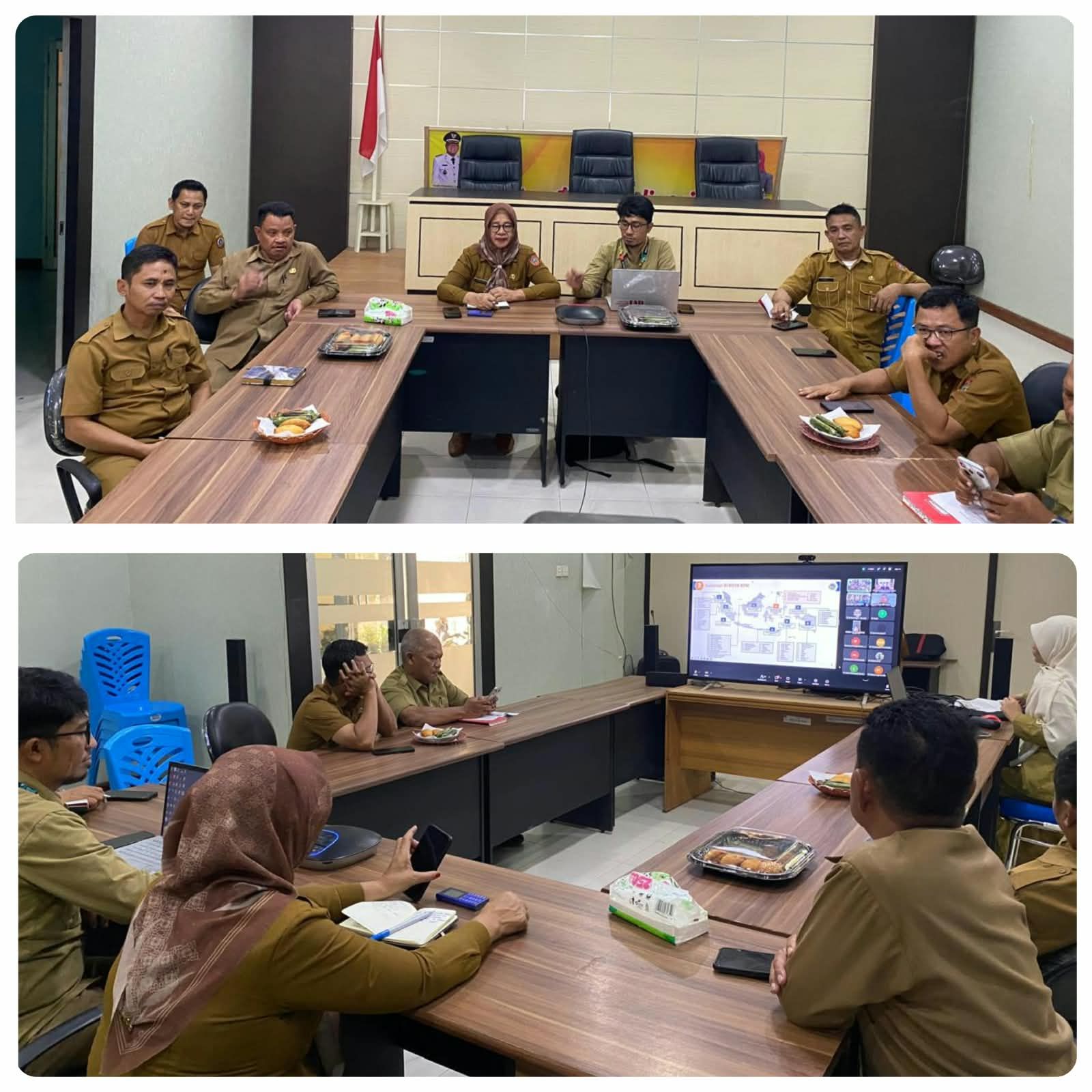 Asisten II Setda Gorontalo Utara Osna Haluti Ikuti Rakor Awal Penyusunan RDTR KPN Kwandang dan Ilangata