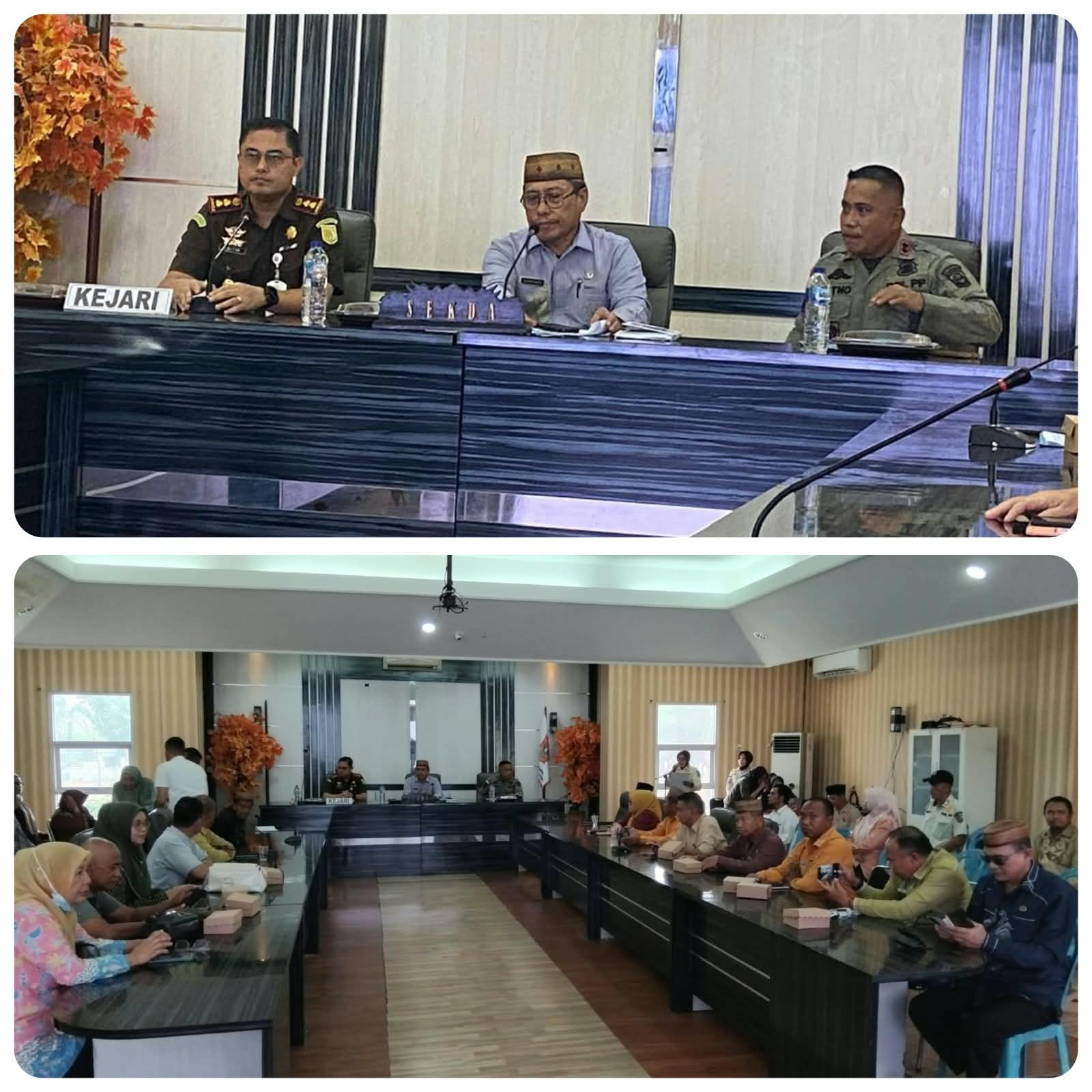 Sekda Gorontalo Utara Suleman Lakoro Hadiri Pembentukan ASLINMAS, Perkuat Peran Perlindungan Masyarakat
