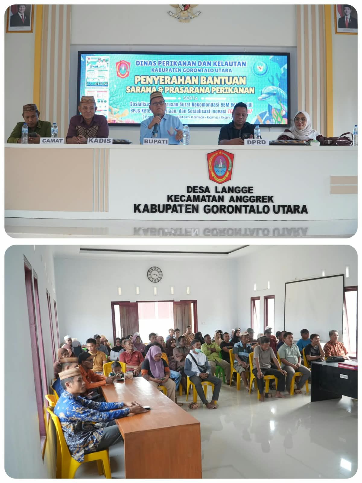 Bupati Thariq Modanggu Serahkan Bantuan Sarana Perikanan, Dorong Perlindungan Nelayan dan Inovasi “TEMANI LAUT”