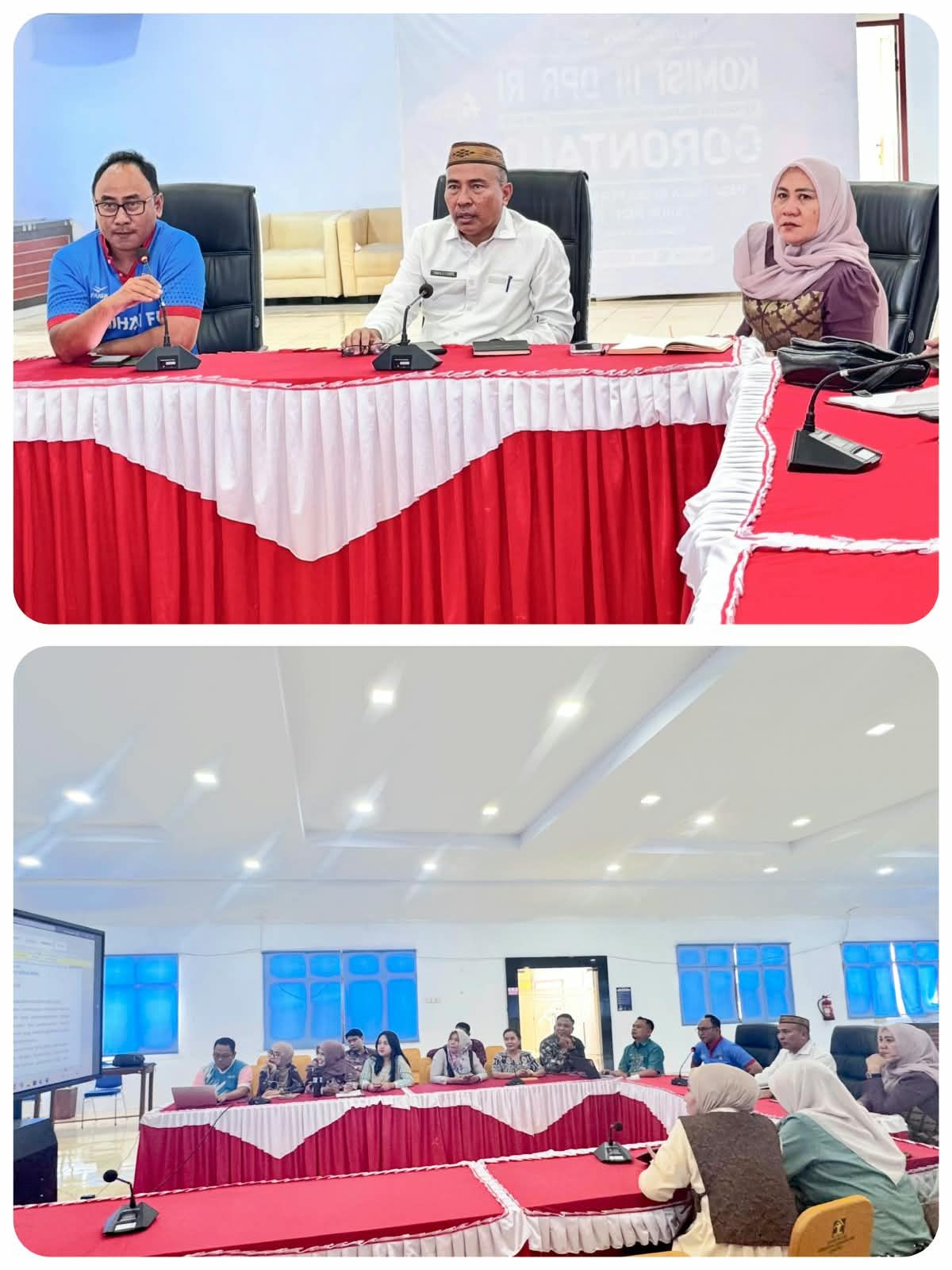 Asisten I Setda Kabupaten Gorontalo Utara Irwan A. Usman Hadiri Harmonisasi Rancangan Perda Pengarusutamaan Gender