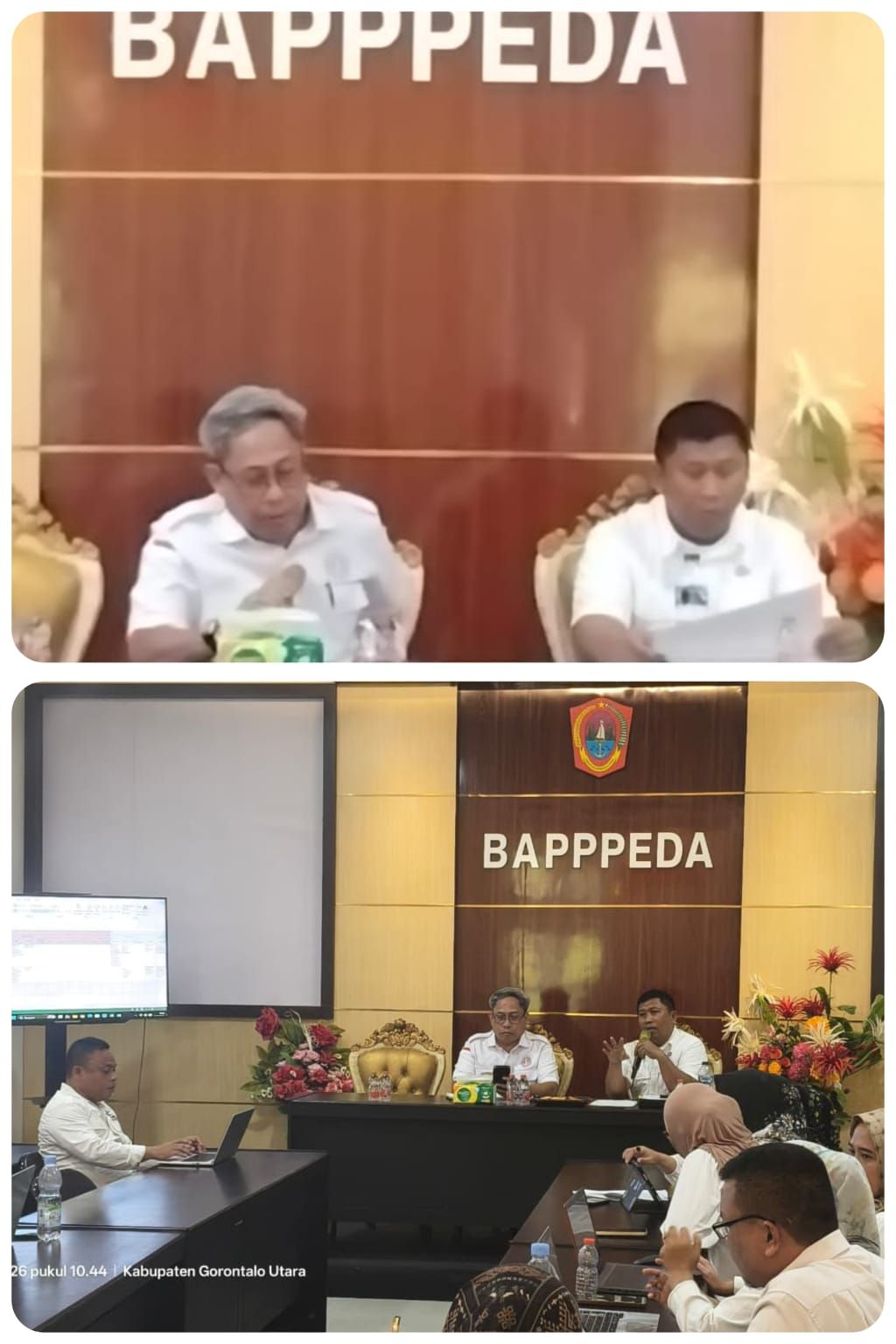 Sekda Gorut Suleman lakoro Tegaskan OPD Percepat Penyelesaian Dokumen Perencanaan, Tindak Lanjut Evaluasi BPKP Jadi Prioritas